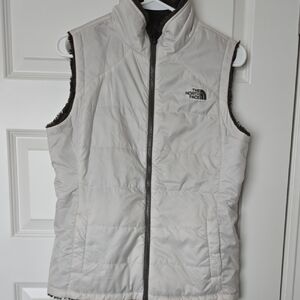The North Face Women's Off White Vest (Reversible)